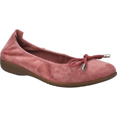 Ballerina JOSEF SEIBEL "Fenja 09, rosa", Damen, Gr. 36, rosa, Obermaterial: 100% Rindsleder Leather cow., Schuhe Ballerina