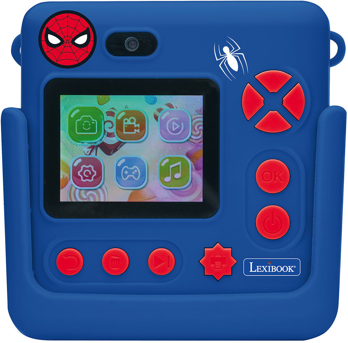Lexibook Spider-Man StarCAM Print Instant Camera with 3D Pouch