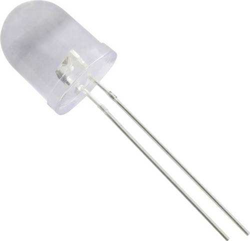HuiYuan 10034W2C-CUA-C LED bedrahtet Weiß Rund 10mm 11000 mcd 25° 20mA