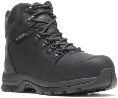 Wolverine Grayson Mid Steel Toe - Mens 7.5 Black Boot Medium