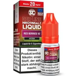SC Red Line Red Berries V2 NicSalt Liquid 10ml / 20mg