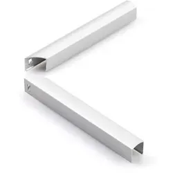 OL-Eckwinkelabdeckung, OL 90N, zum Aufclipsen, Aluminium,RAL-Sonderfarbton lack.