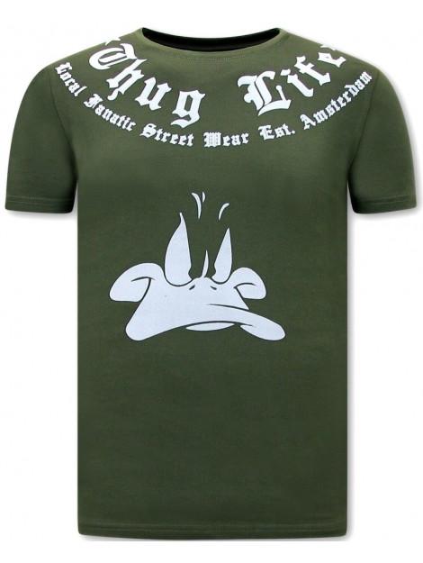 Local Fanatic T-shirt korte mouw thug life