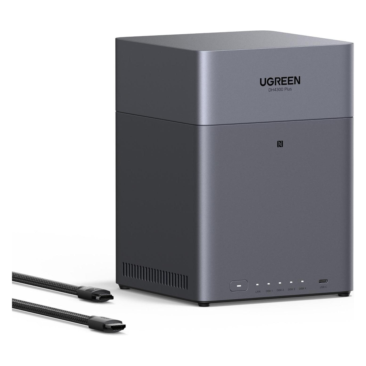 Ugreen NASync DH4300 Plus +HDMI Cable Bundle (0 TB) (85660)