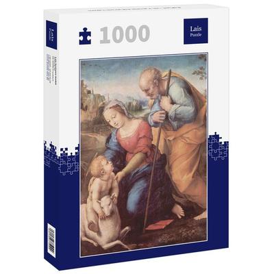 Lais Puzzle Raffael - Hl. Familie mit einem Lamm 1000 Teile