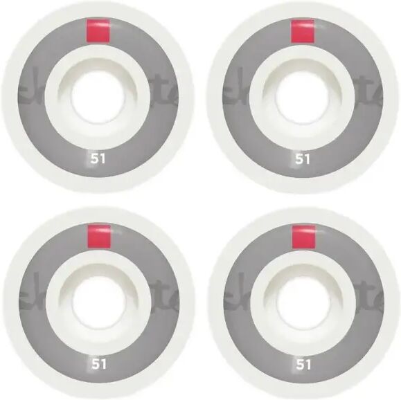 Skateboard Rollen Chocolate OG Chunk 99A 4 Stk. (51mm - Silber)