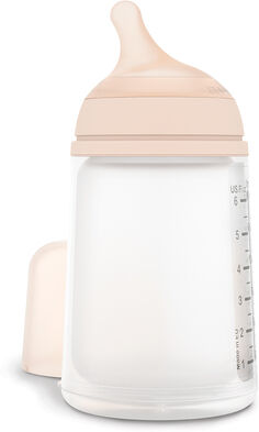 Suavinex Anti-Kolik-Silikon-Babyflasche Größe M 270 ml