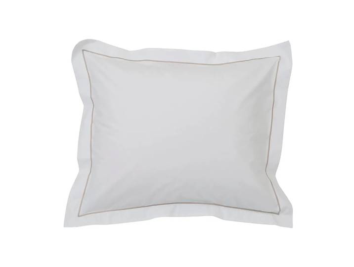 Lexington Taie d oreiller Hotel Percale 50x60 cm Blanc-beige clair'