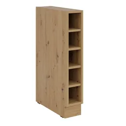 Unterschrank Regal 15 cm Eiche Artisan Küchenzeile Küchenblock Küche