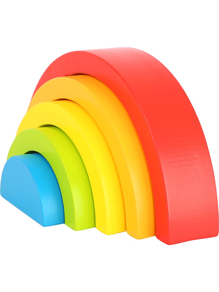 small foot Holzbausteine "Regenbogen" - ab 12 Monaten - onesize