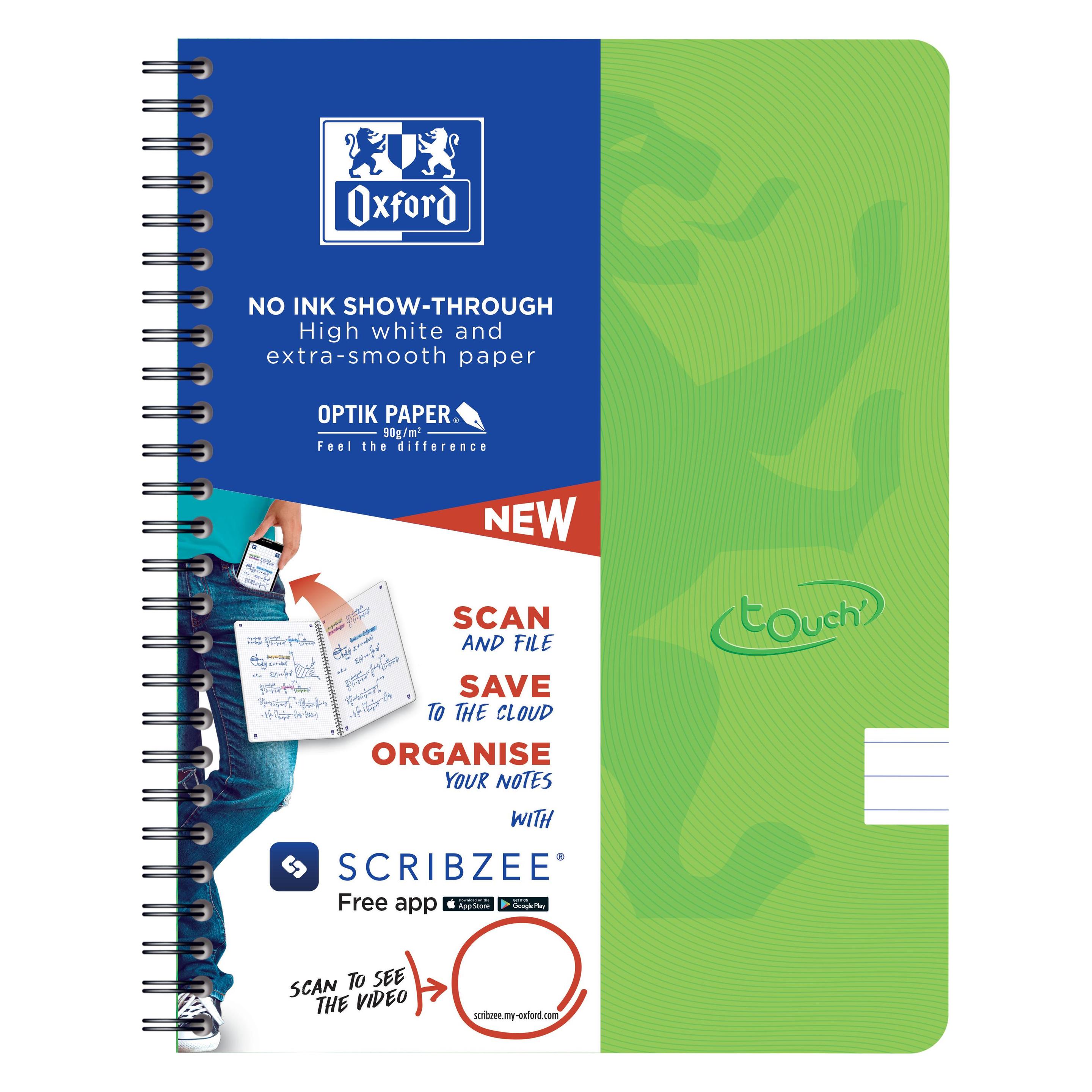 Oxford Touch Spiralheft A5 liniert (A5, Liniert) (400118803)
