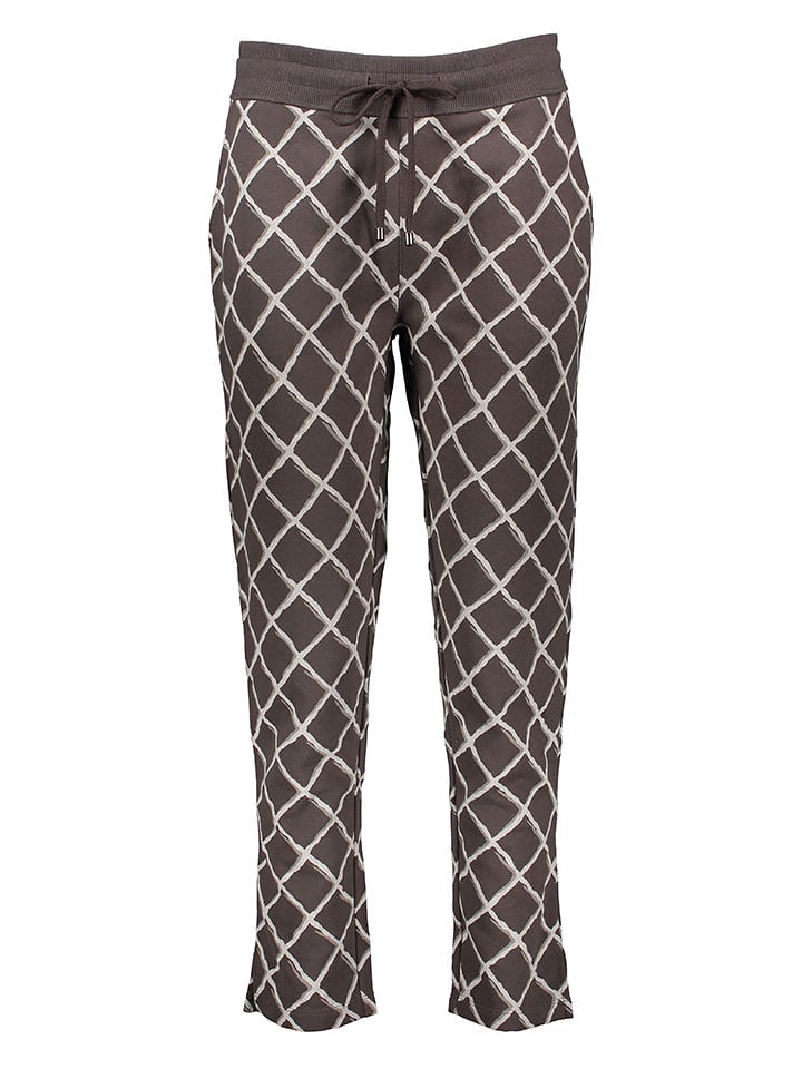 Juvia Pyjama-Hose in Dunkelbraun - XXS