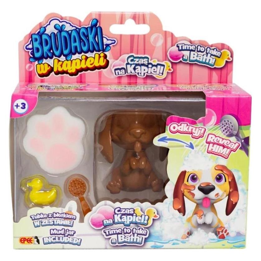EPEE Ein schmutziger schwarz-brauner Beagle-Hund im Bad (54615725)