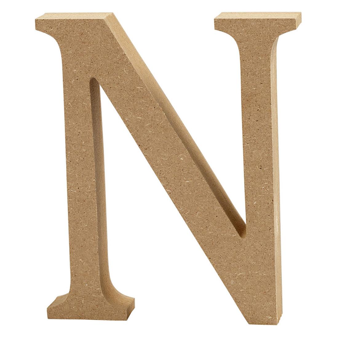 Creativ Company Letter N MDF 8cm, 1st. (5712854003735)