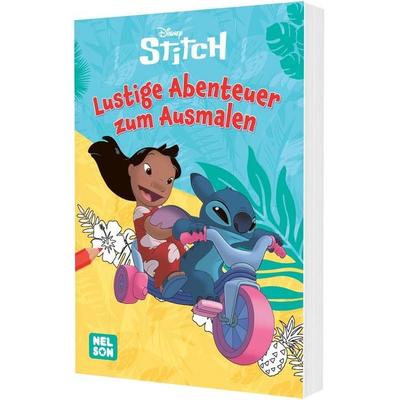 Disney Kreative Beschäftigung: Stitch: Lustige Abenteuer zum Ausmalen, Taschenbuch von , Nelson, 978-3-8451-3142-9