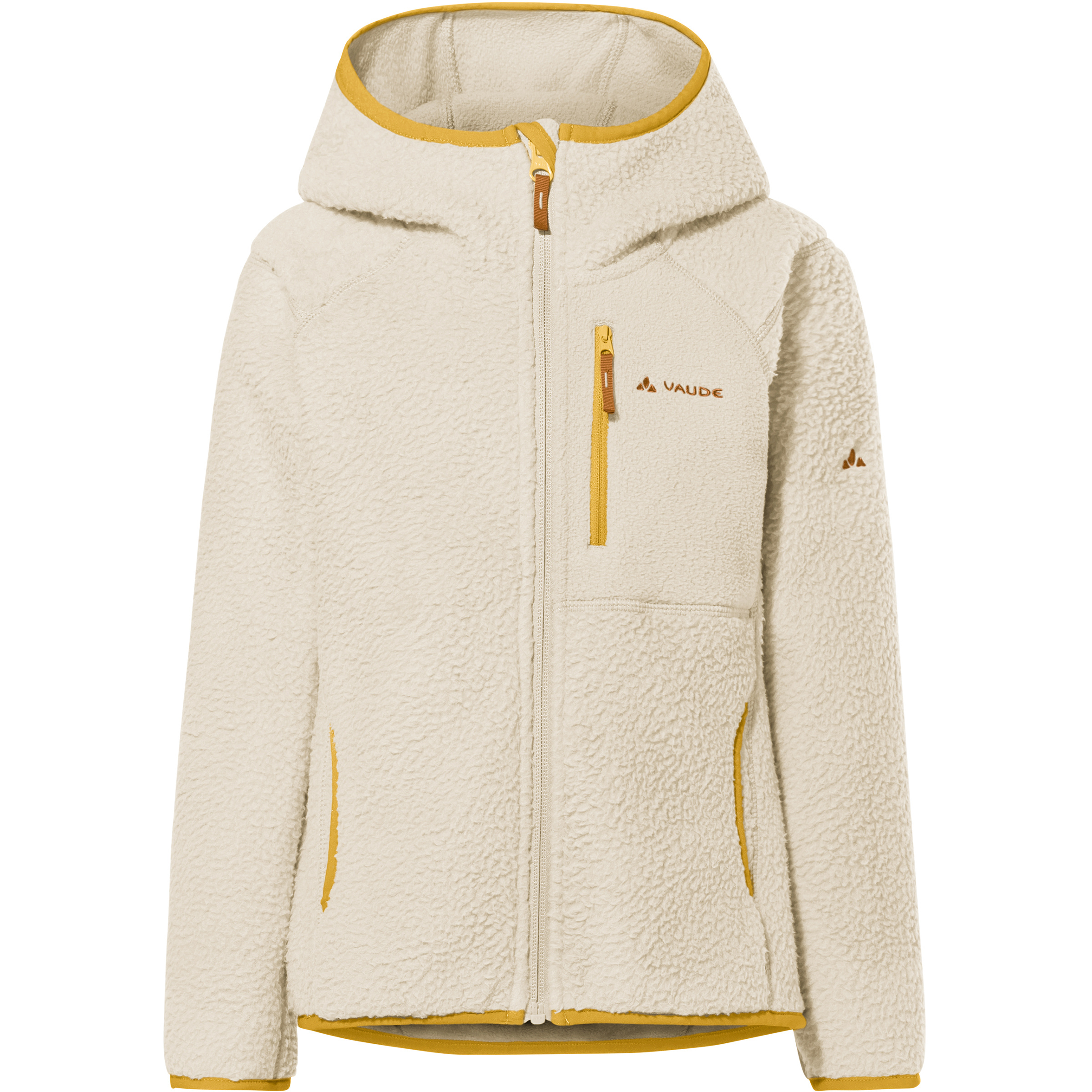 Vaude Torridon II Kinder Fleecejacke beige Größe 110 Trekking Atmungsaktiv