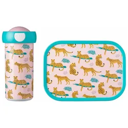 Mepal Brotdose + Verschlussbecher Campus, Lunchbox, Beige