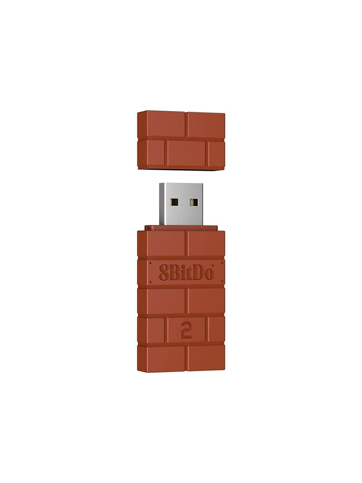 8BitDo USB Wireless Adapter 2 - Brown - Wireless - Nintendo Switch