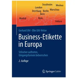 Business-Etikette in Europa, Fachbücher von Gerhard Uhl, Elke Uhl-Vetter