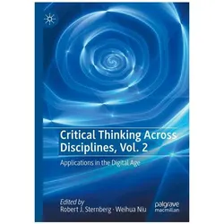 Critical Thinking Across Disciplines, Vol. 2, Fachbücher von Robert J. Sternberg, Weihua Niu