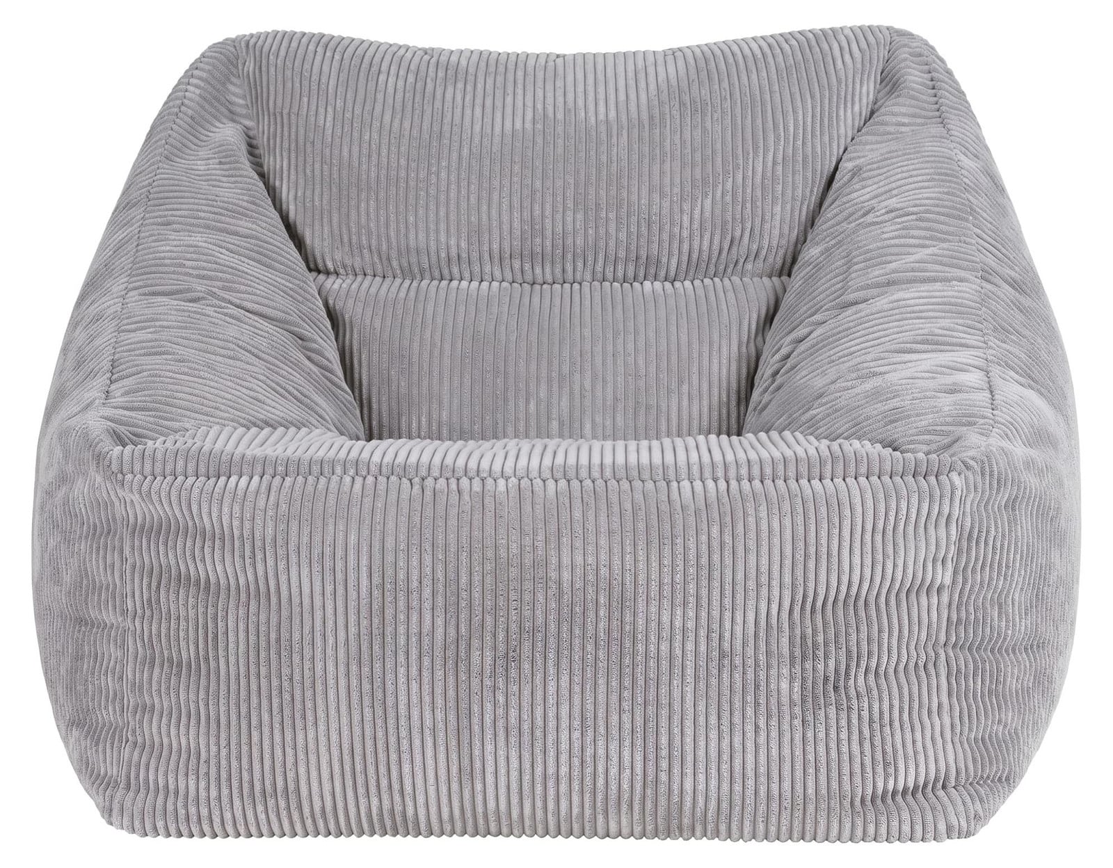 But Voetenbank/pouf Grijs Corduroy Breedte: 97 cm