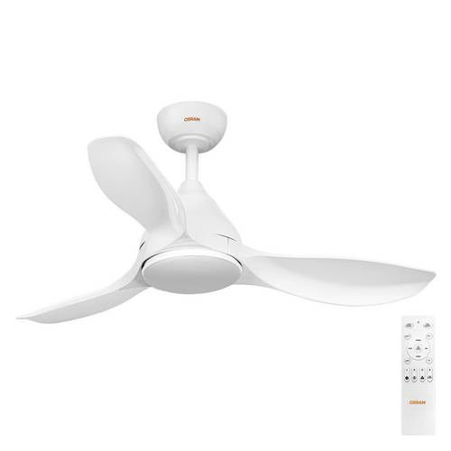 OSRAM HOMELIGHTING Ceiling Fan Bise 1065mm 48W CCT RGB Deckenventilator 48W (Ø) 1065mm mit Beleuchtung, mit Fernbedienung
