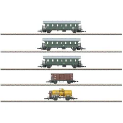 Märklin 87503 Z 5er Wagen-Set Rüganer Bäder-PmG der DR (Spur Z)