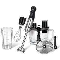 MPM BLENDER RĘCZNY MBL 39M CZARNY 1500W ZESTAW, Stabmixer, Schwarz