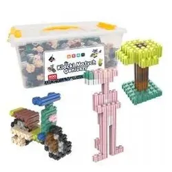 Askato Little Genies Bausteine, 800 Teile