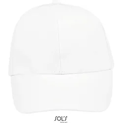 SOLS Unisex 6-Panel Baseball Kappe Klassische Cap 88100 white one size