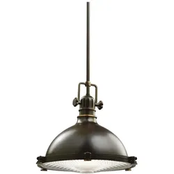 Elstead Lighting, Pendelleuchte, Hatteras Bay Hängeleuchte E27 29cm Ältere Bronze (E27)