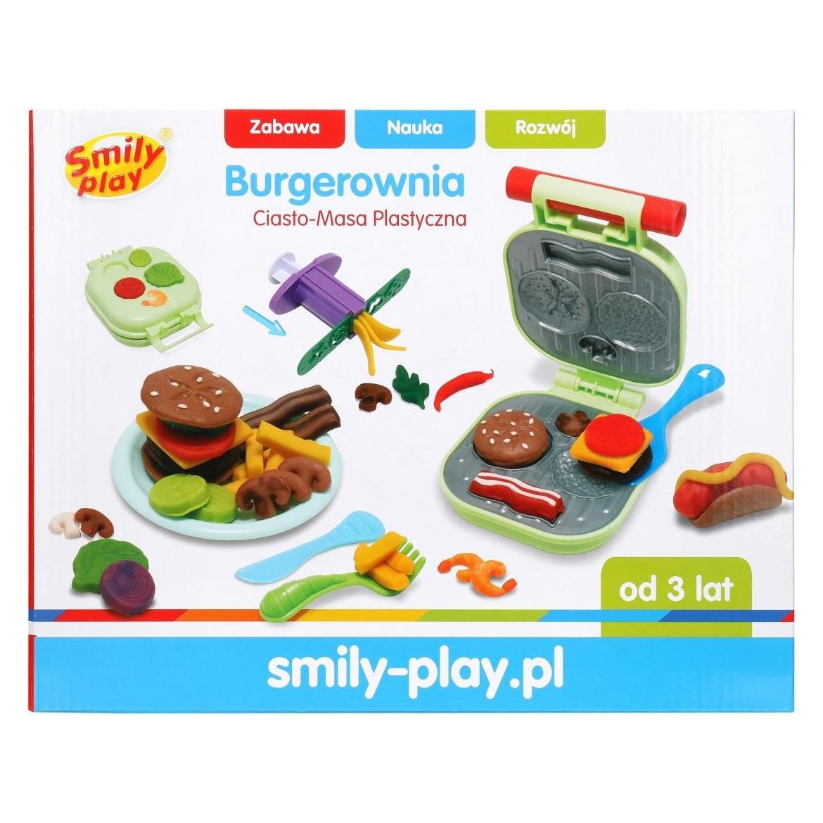 Smily Masa plastyczna Ciasto-masa Burgerownia (83963)