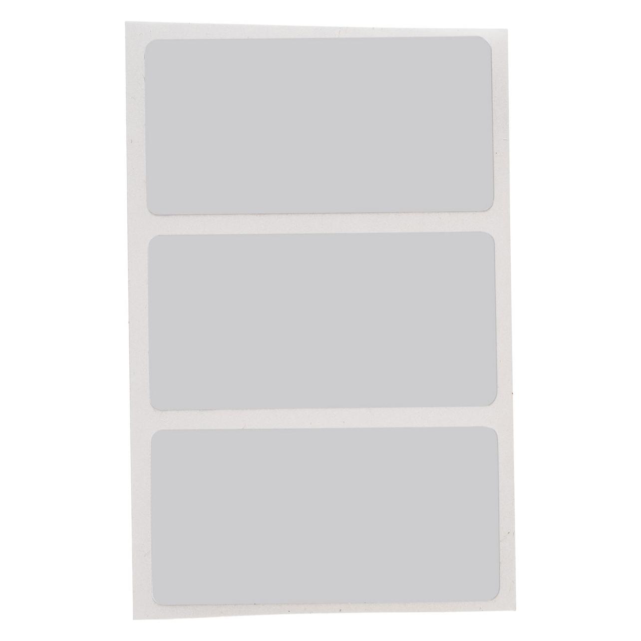 Brady THT-55-413-1, Polyester, Silber, 101.60 x 50.80 mm, permanent (1000 E.) (106.68 mm) (THT-55-413-1)