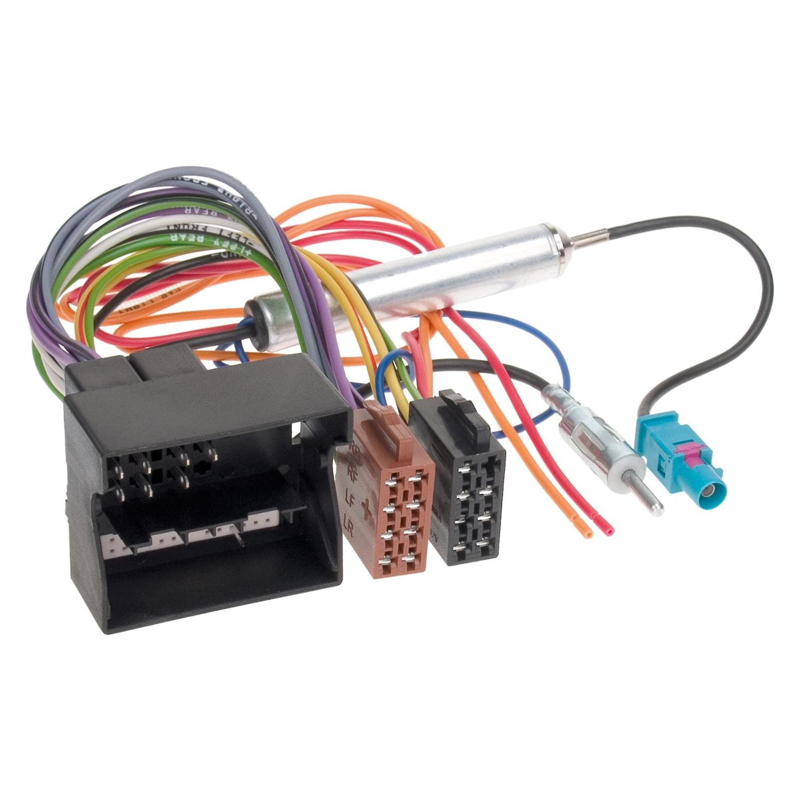 ACV Radioanschlusskabel OPEL Quadlock ISO Norm / Phantomeinspeisung DIN (1230-46)