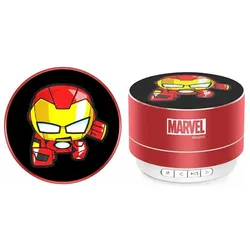 Disney Marvel Iron Man Wireless portable speaker (2.50 h), Bluetooth Lautsprecher, Rot