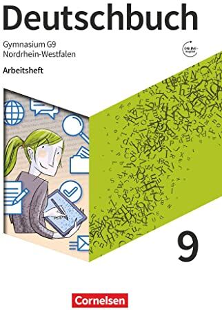 Christoph Fischer - Deutschbuch Gymnasium - Nordrhein-Westfalen - Neue Ausgabe - 9. Schuljahr: Arbeitsheft mit Lösungen - Preis vom 19.10.2026 19:33:35 h