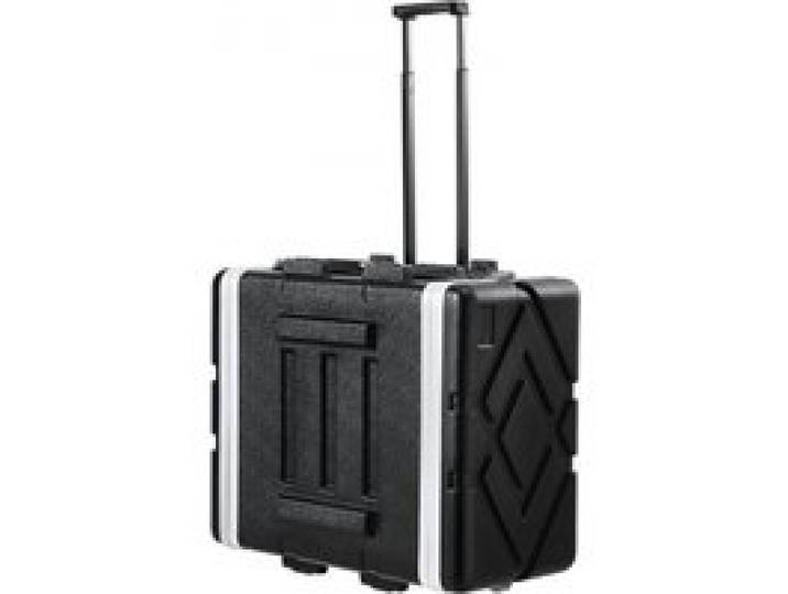 VEVOR Mallette Rack 5U 480mm Valise Transport à Roulettes ABS avec Poignée