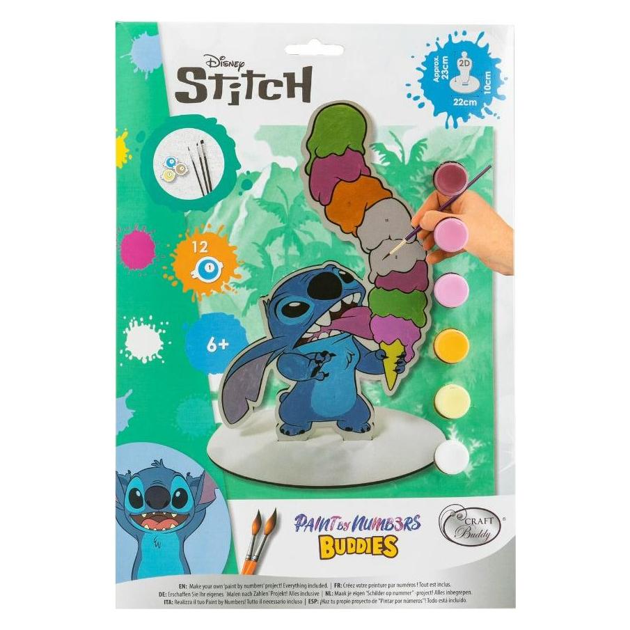 Craft Buddy Stitch XL Buddy, Paint By Numbers Kit (PBNBUD-DNY003)