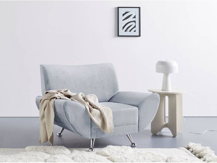 Home affaire Sessel Saltare elegant und komfortabel, toller Designfuß, Breite 112cm