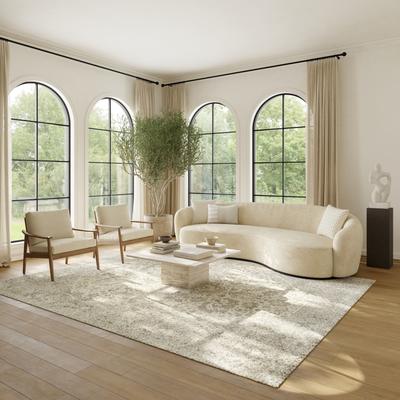 Nourison Azalea Vintage Wool Blend Indoor Rug