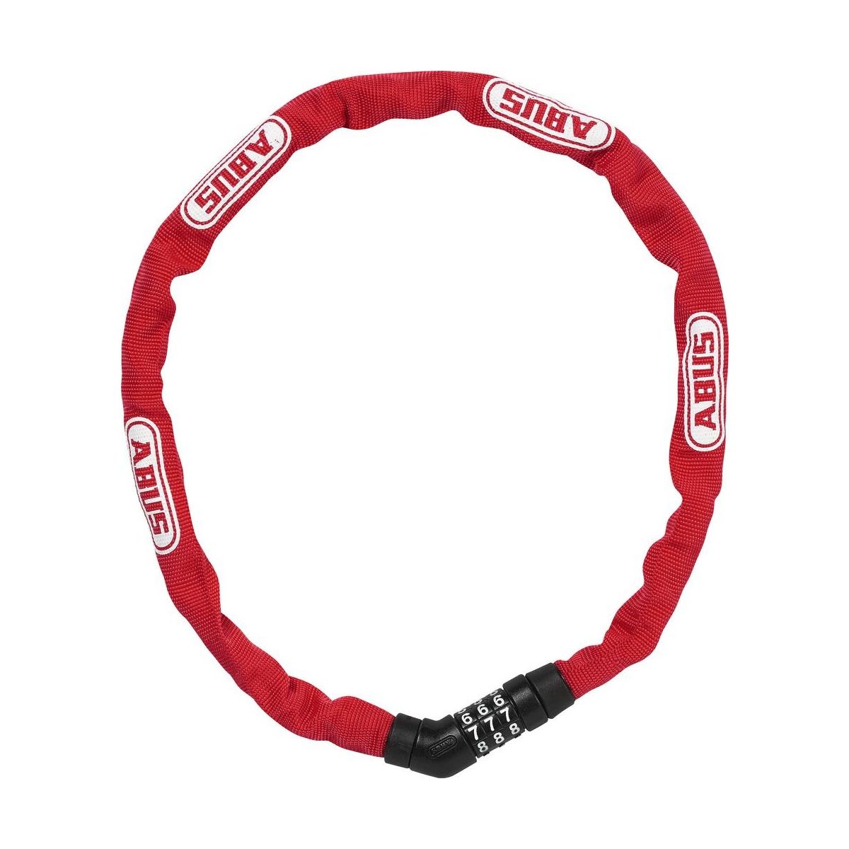 Abus 4804C/75 RD / Steel-o-chain red 75 cm 72468