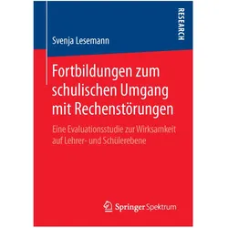 Fortbildungen zum schulischen Umgang mit Rechenstörungen, Schulbücher von Svenja Lesemann