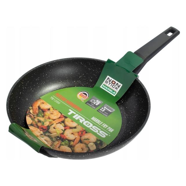 Tiross Bratpfanne Bratpfanne TS1289 (Bratpfanne, Aluminium) (TS-1289)