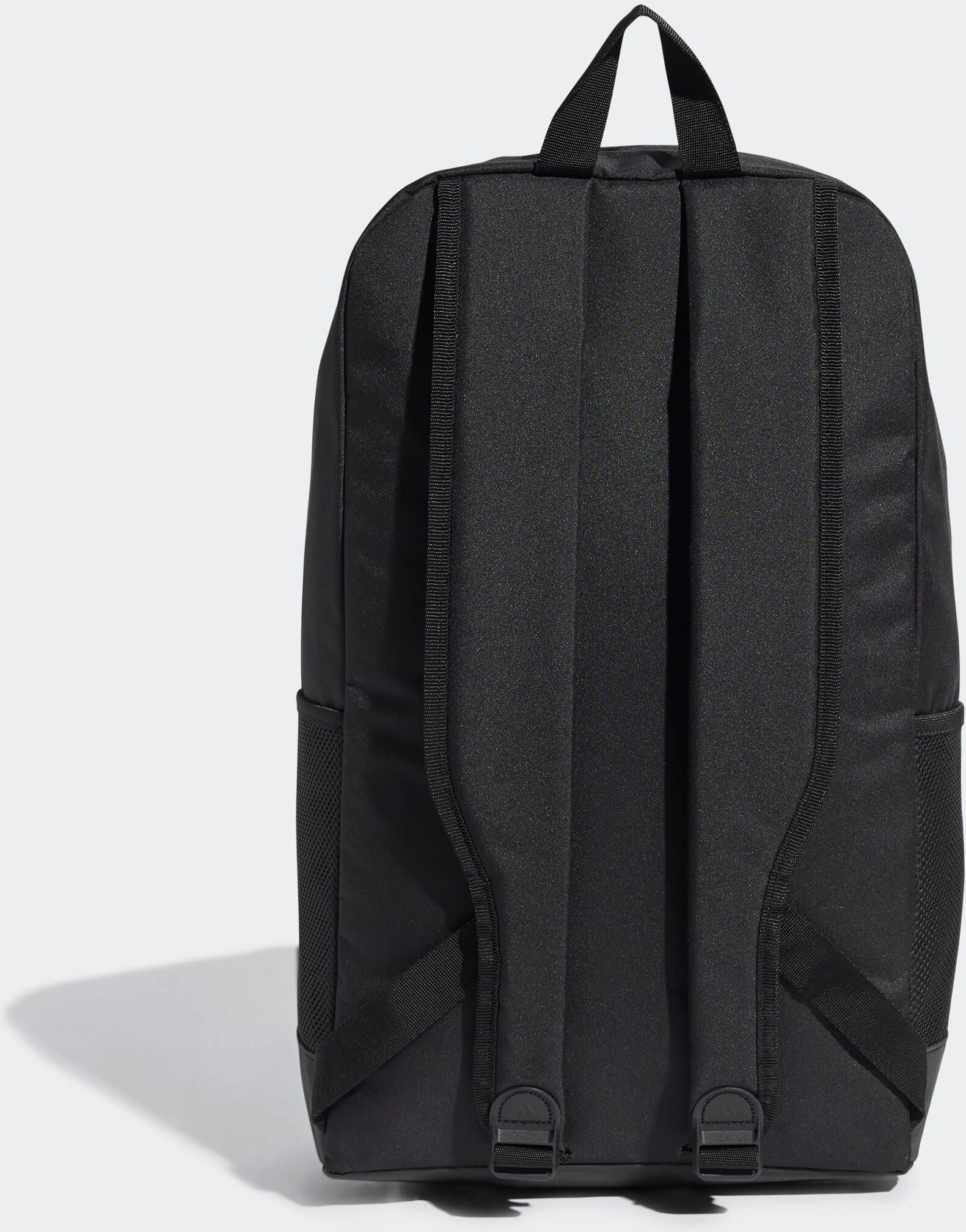 Rucksack ADIDAS PERFORMANCE "LINEAR", schwarz-weiß (schwarz, schwarz, weiß), Rucksäcke, Damen, Obermaterial: 100% Polyester, Rucksack, mit 18,5 L Volumen, mit Reißverschlusstasche vorne, aus Polyester