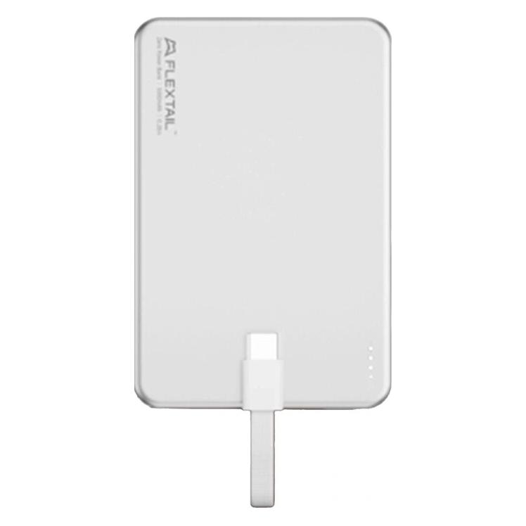 Flextail Powerbank Zero Power Mental 5000 mAh (silber) (5000 mAh) (ZERO POWER M 5000-S)