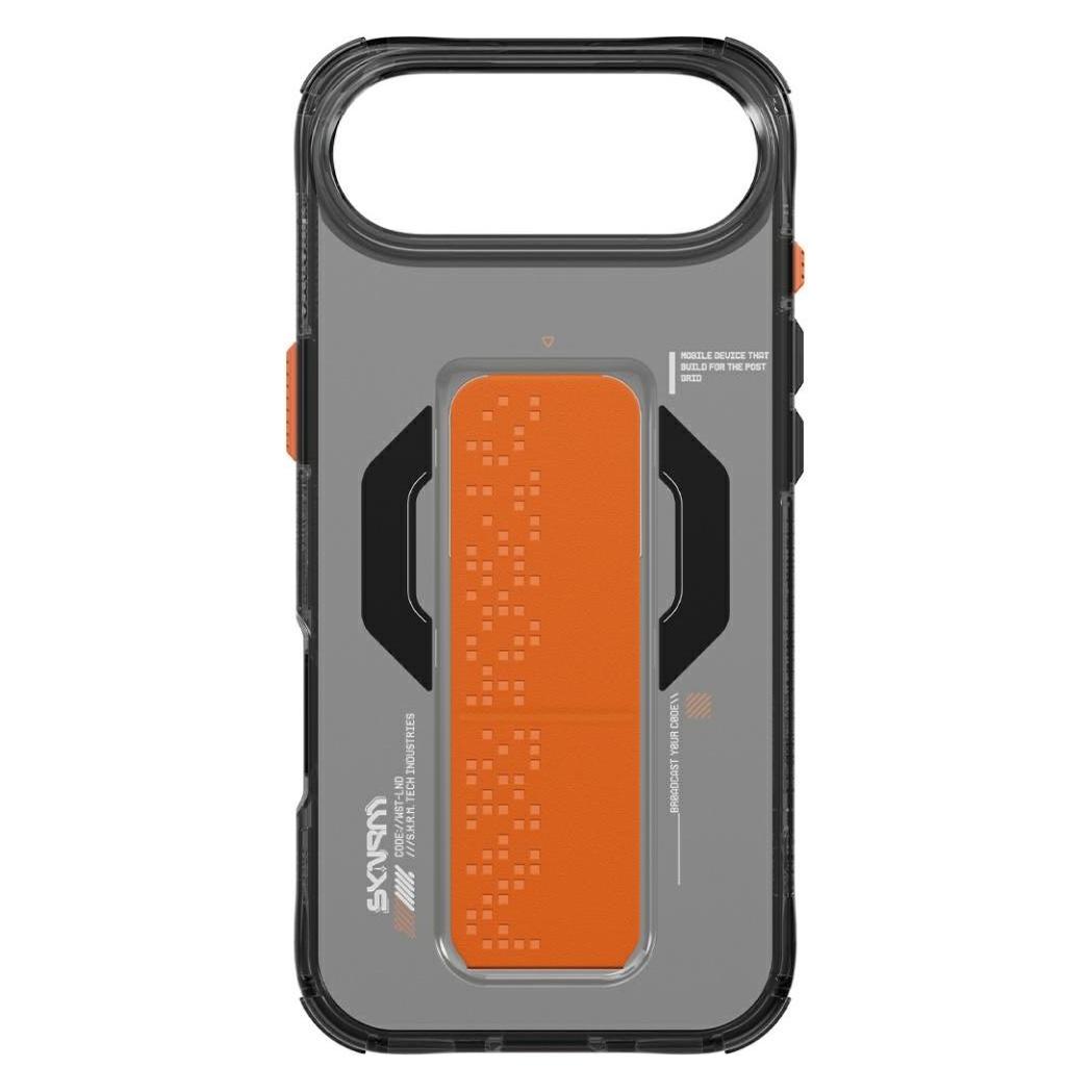 Skinarma Haxa Case for iPhone Air Magnetic Charging + Grip Stand Graphite (Apple iPhone Air) (SK-2025IP6.6-HAXA-GRA)