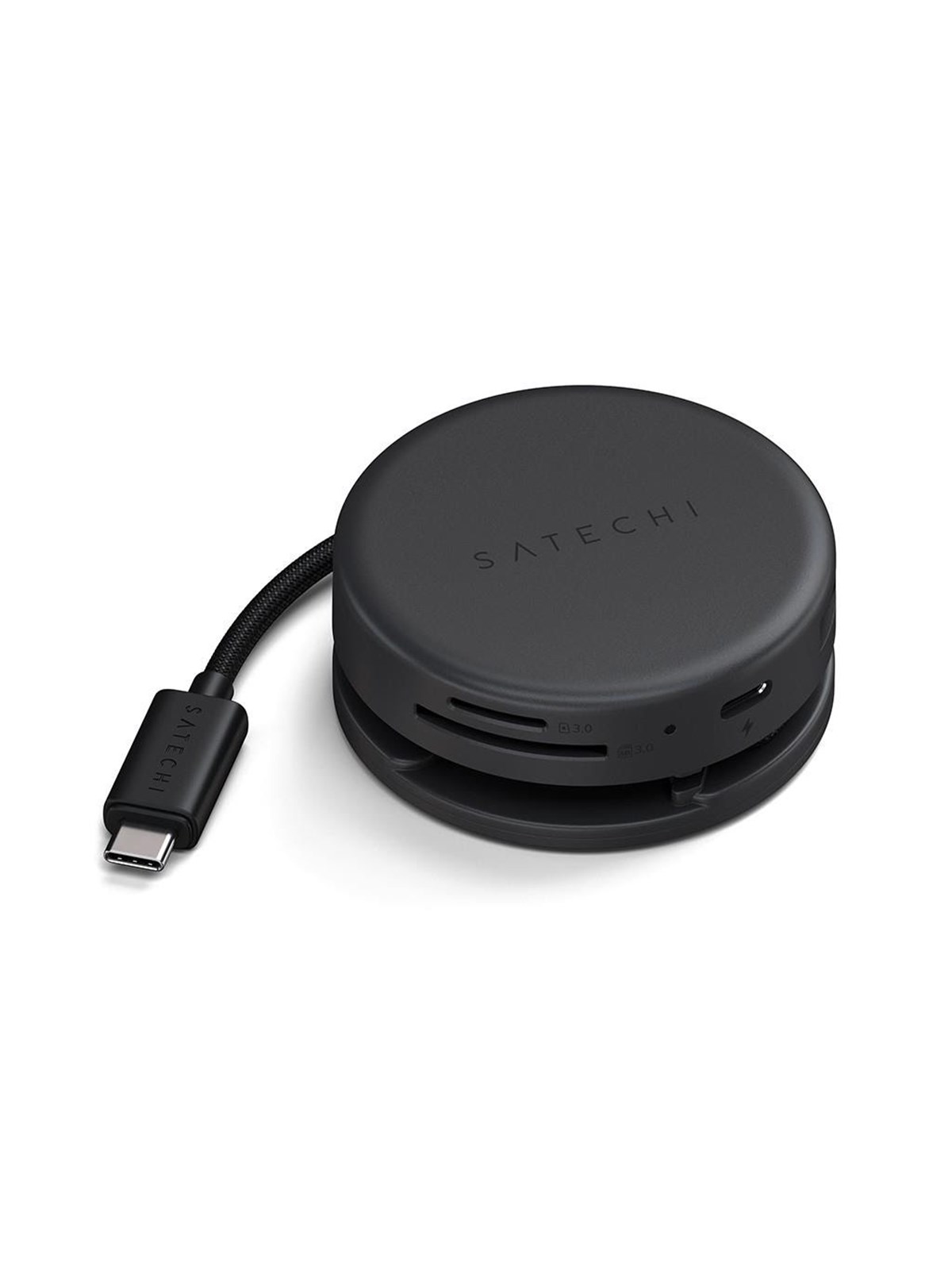 Satechi OntheGo 7-in-1 Multiport Adapter - Space Black