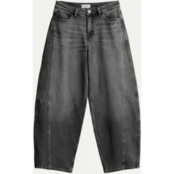 Barrel Jeans Lolah motion Schwarz 38/28