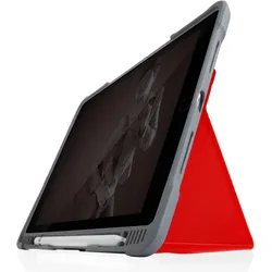 STM Dux Plus DUO Case iPad 10 (Apple iPad 2019 (7. Gen)), Tablet Hülle, Rot