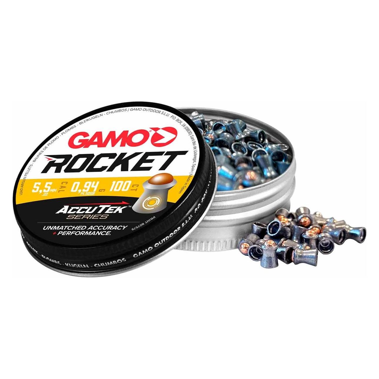 Gamo Śrut Rocket Accutek 5 5mm Diabolo 100szt (6321275-AK)